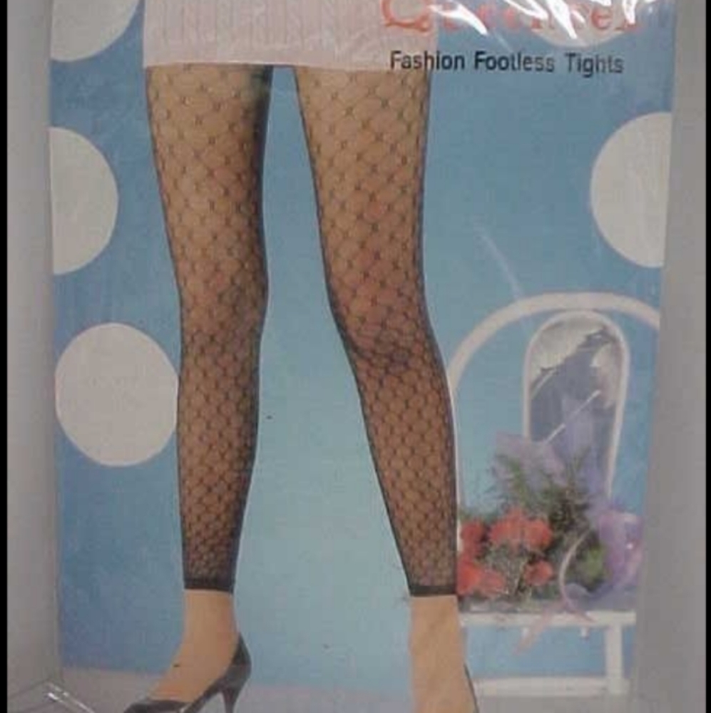 QUEEN TEX Footless Tights Free Elasticity Fashion